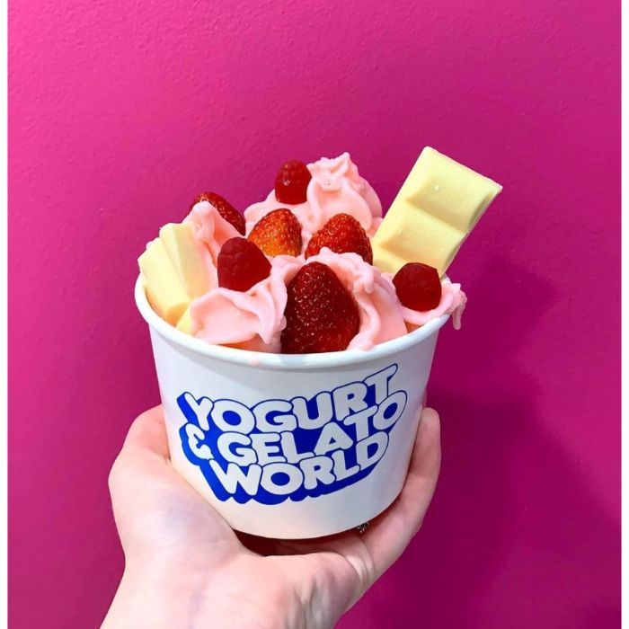 Yogurt, Gelato, Ice Cream Mooloolaba, Yogurt Gelato World, Cafe Mooloolaba